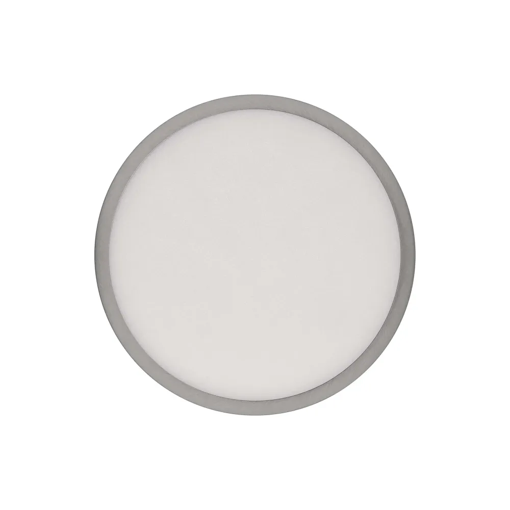 NEXXO LED panel, nadgradni, okrugli, srebrni, 21W, CCT, IP20/IP40, Ø225mm