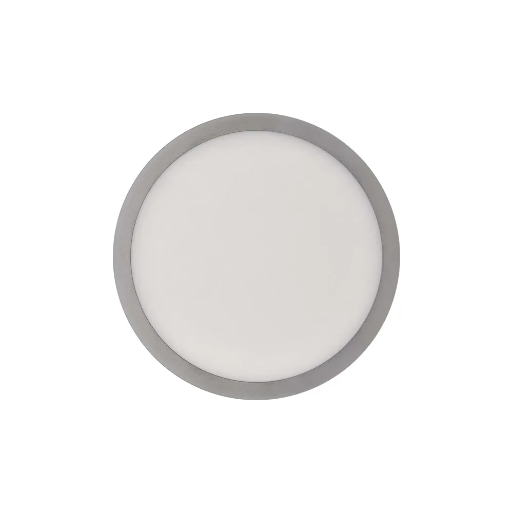 NEXXO LED panel, nadgradni, okrugli, srebrni, 12.5W, CCT, IP20/IP40, Ø170mm