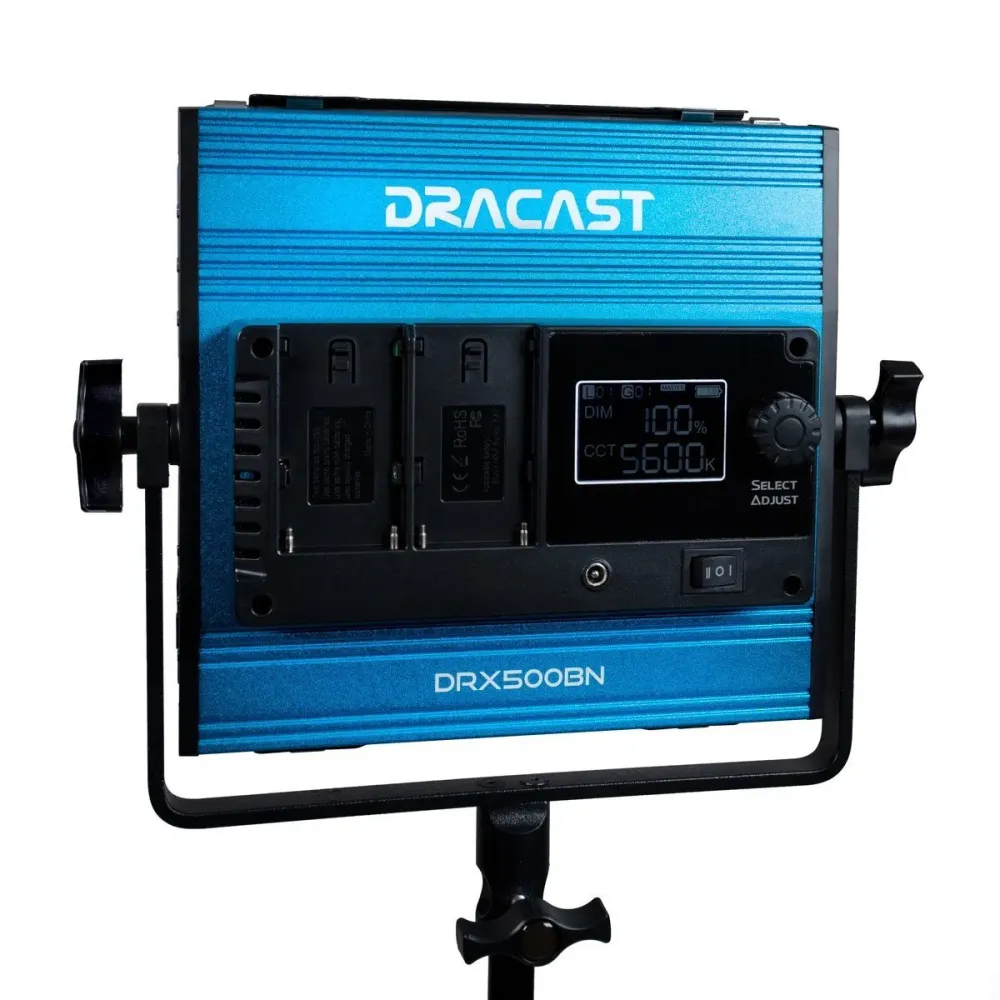 Dracast X Series LED500 Daylight LED Video Light Panel (35W)