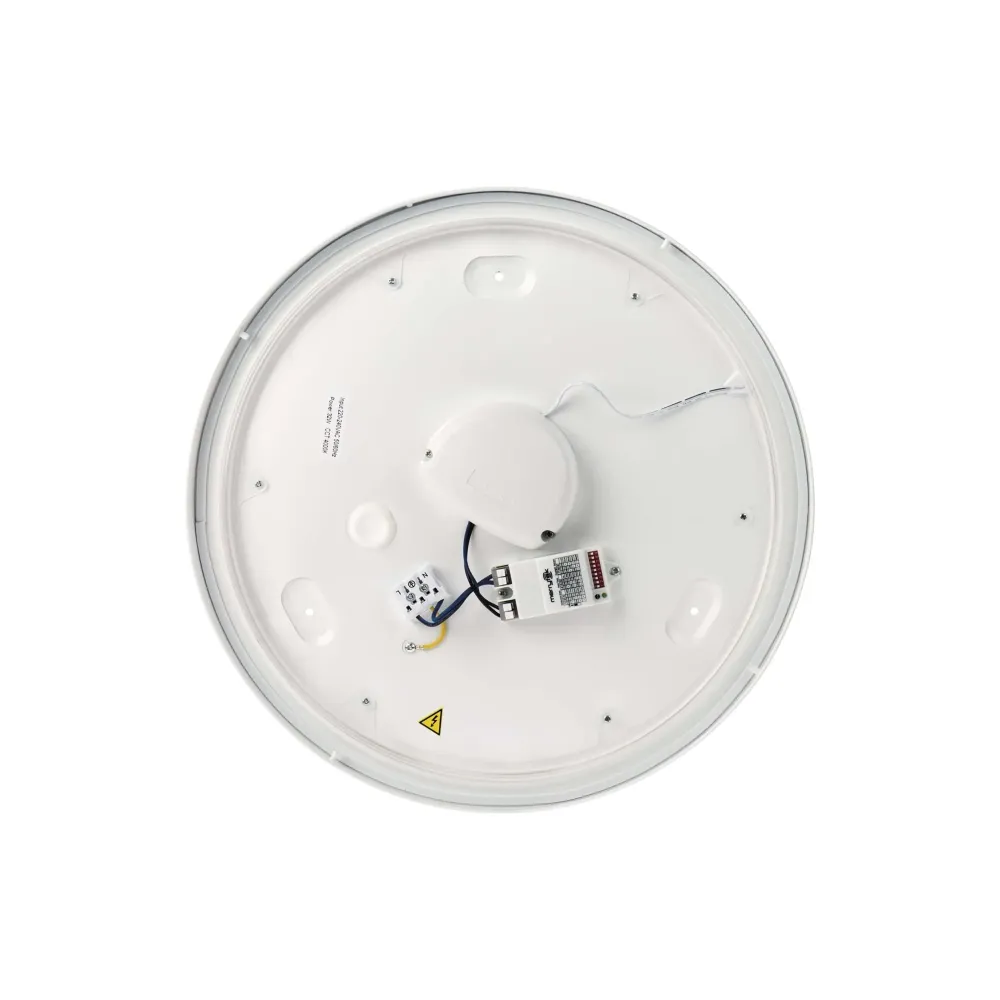 LED stropna svjetiljka CORI, senzor pokreta, bijela, 18W, 4000K, IP44, Ø360mm