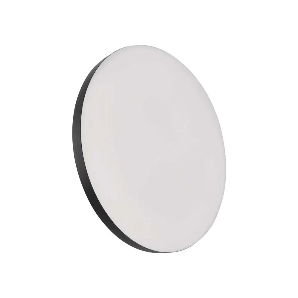 LED stropna svjetiljka DIONI, crna, 32W, CCT, IP55, Ø410mm