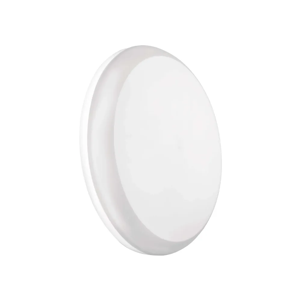 LED stropna svjetiljka DORI, okrugla, bijela, 18W, 4000K, IP54, Ø280mm
