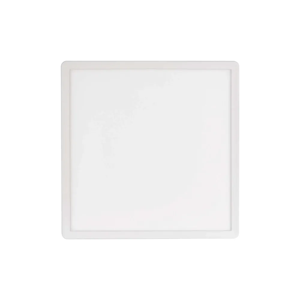 LED stropna svjetiljka FLORI, kvadratna, bijela, 18W, 4000K, IP20