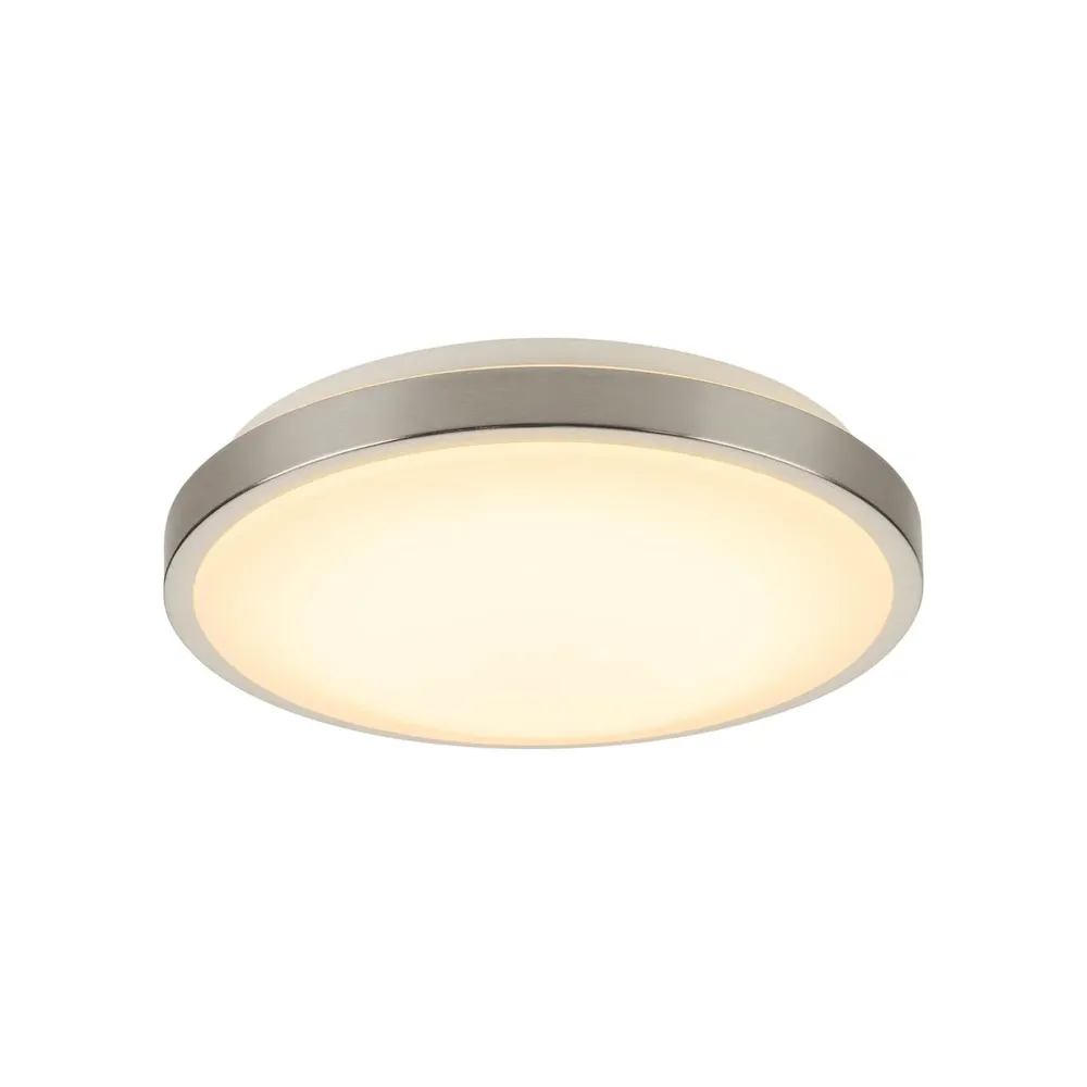 LED stropna svjetiljka MARONA, siva, 15W, 3000K, IP20, Ø300mm