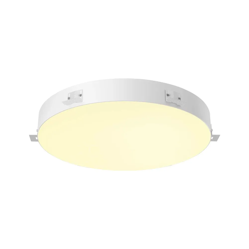 LED ugradbena svjetiljka MEDO 90, stropna, bez okvira, bijela, 66W, 3000/4000K, IP20