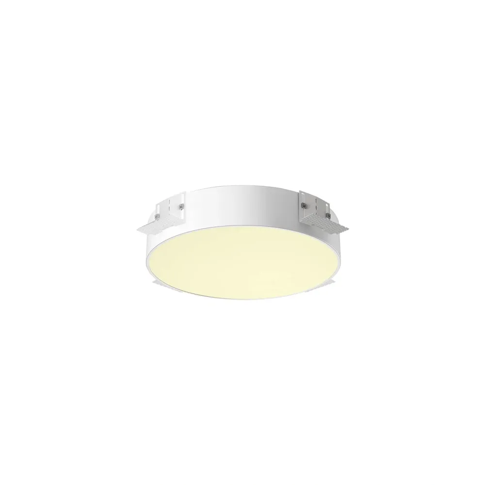 LED ugradbena svjetiljka MEDO 40, stropna, bez okvira, bijela, 16W, 3000/4000K, IP20
