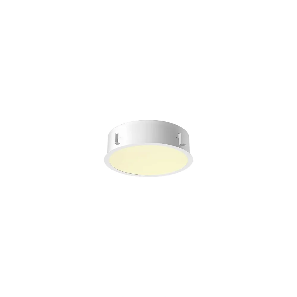 LED ugradbena svjetiljka MEDO 30, stropna, s okvirom, bijela, 8W, 3000/4000K, IP20