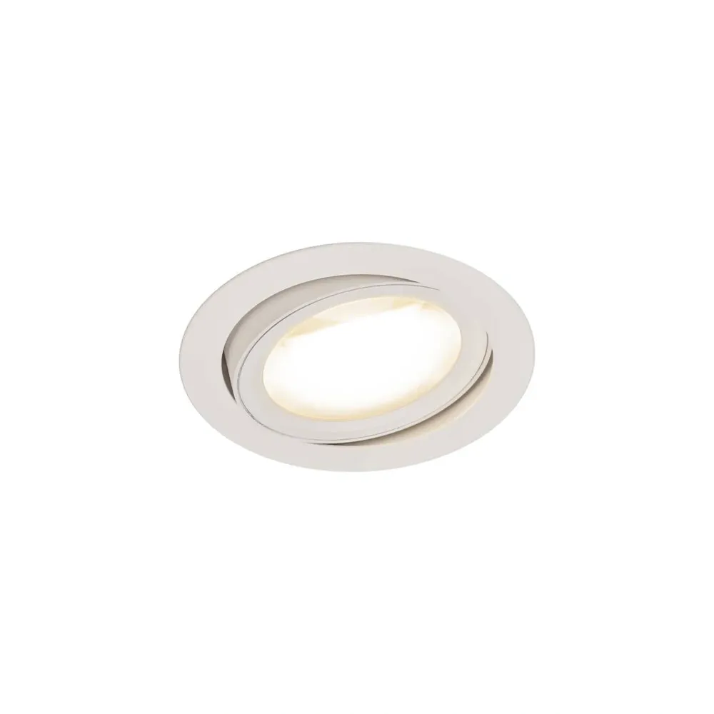 LED ugradbena svjetiljka OCULUS, stropna, bijela, 11W, 2000-3000K, IP20