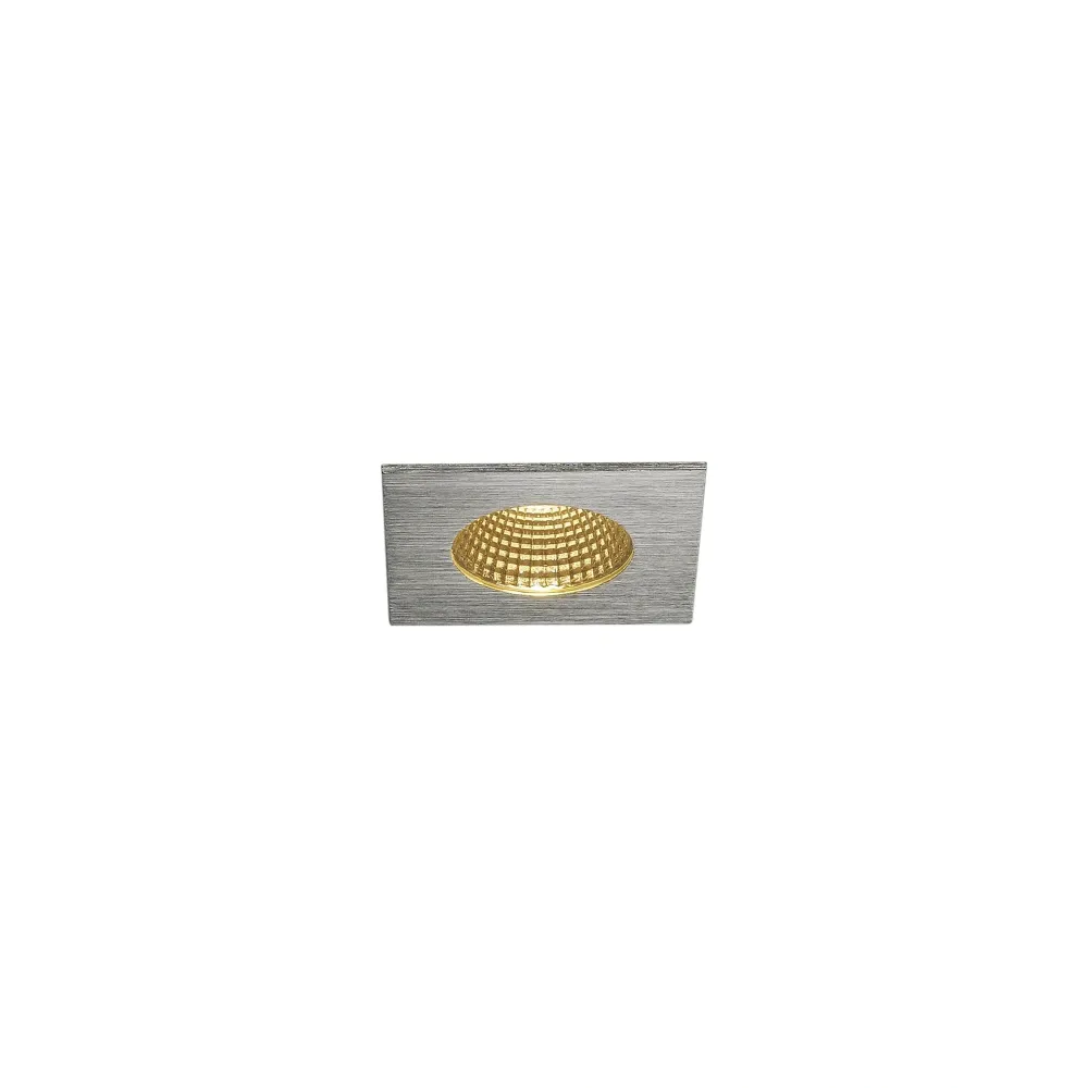 LED ugradbena svjetiljka PATTA-I, stropna, kvadratna, aluminij, 10W, 3000K, IP20/IP65