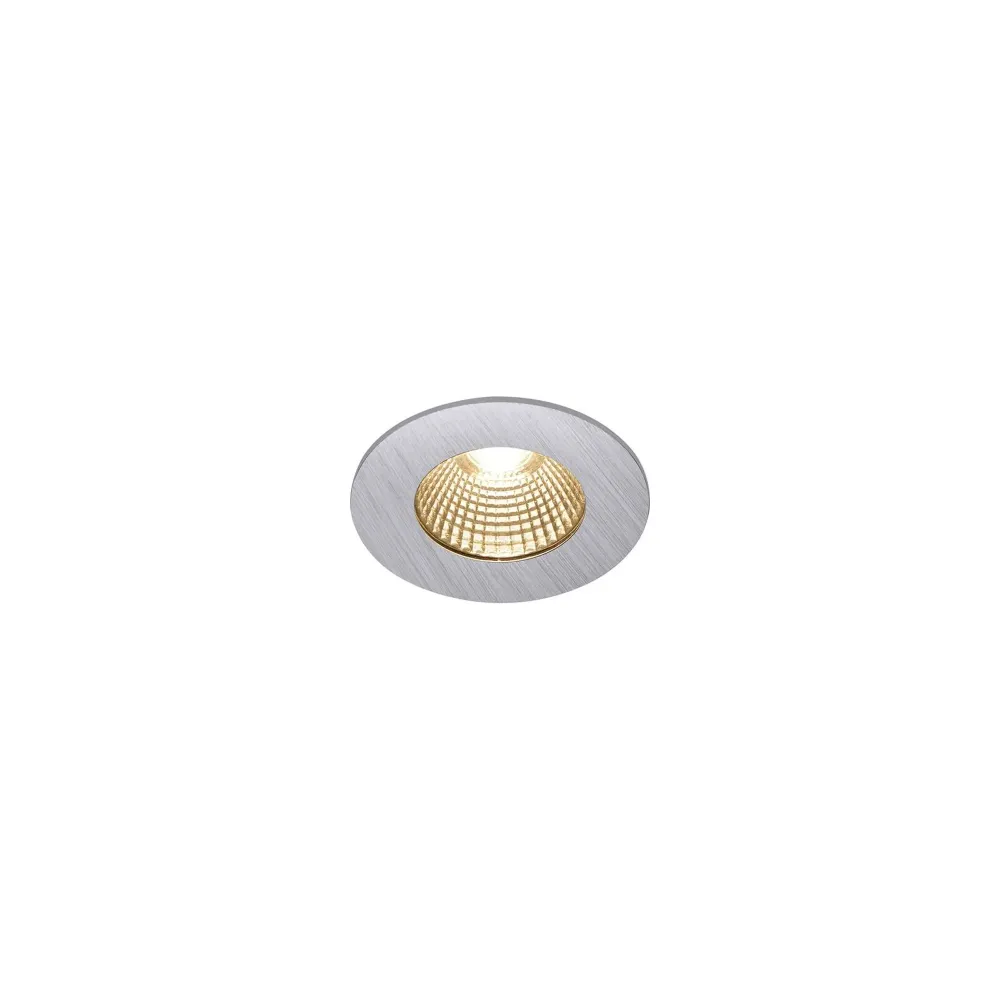 LED ugradbena svjetiljka PATTA-I, stropna, okrugla, aluminij, 7.3W, 1800-3000K, IP20/IP65