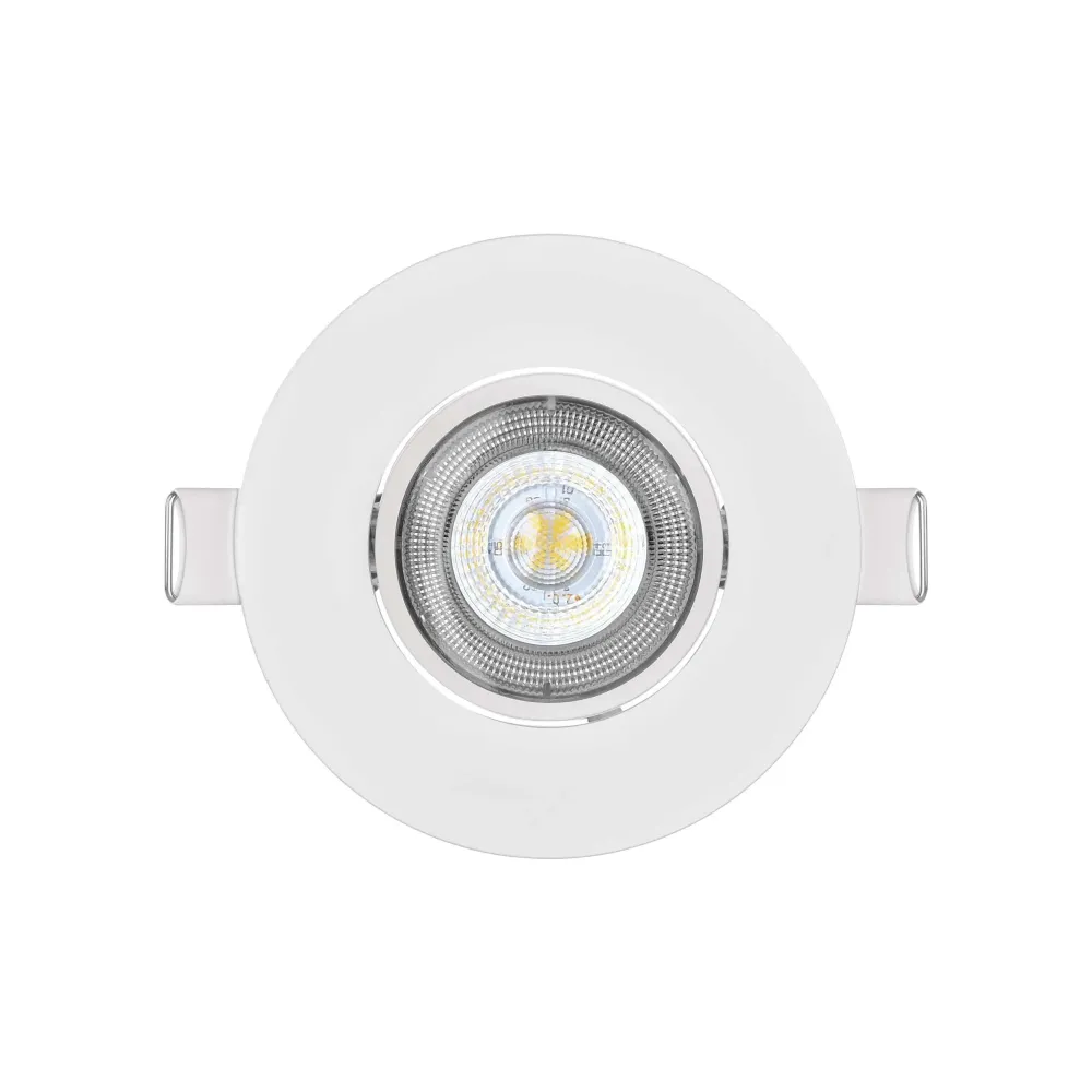 LED ugradbena svjetiljka SIMMI, stropna, bijela, 5W, 4000K, IP20, Ø90mm