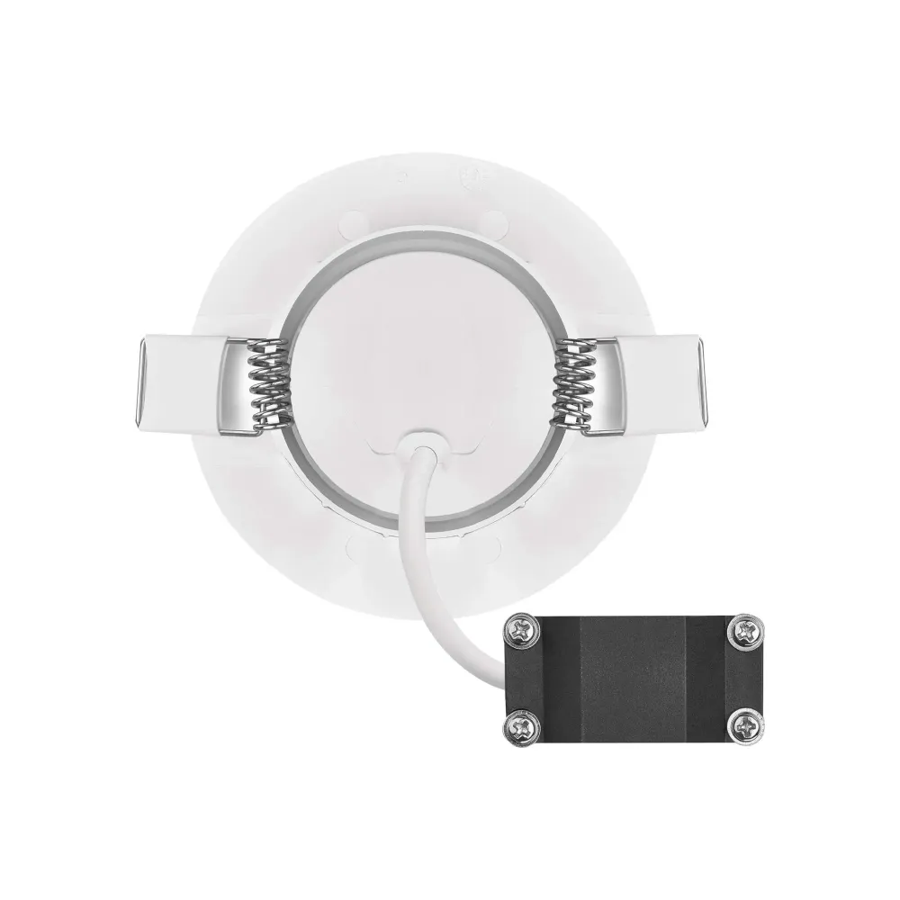 LED ugradbena svjetiljka SIMMI, stropna, bijela, 5W, 4000K, IP20, Ø90mm