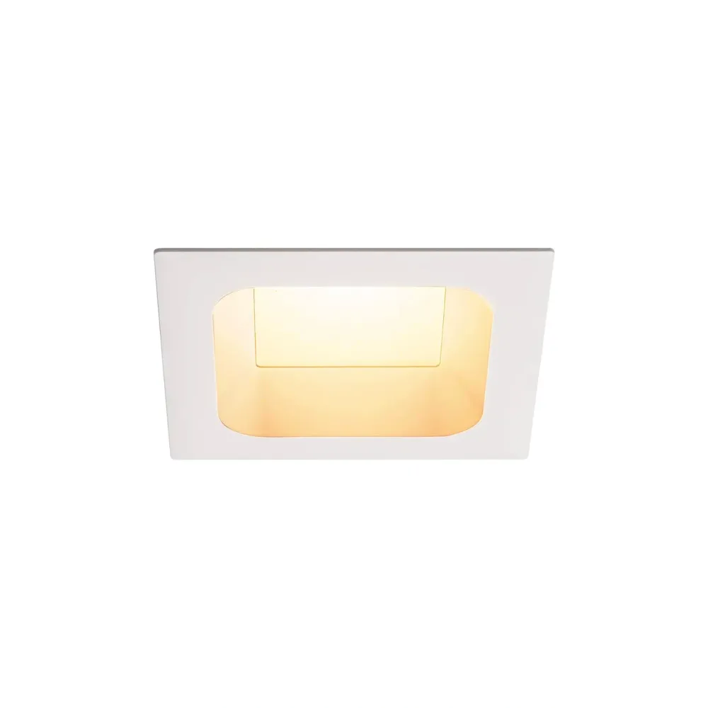 LED ugradbena svjetiljka VERLUX, stropna, bijela, 22W, 3000K, IP20