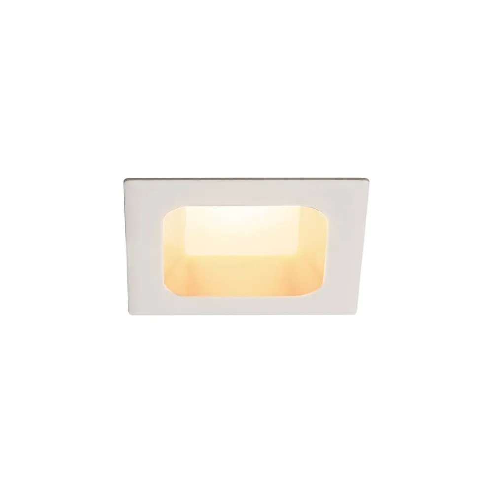 LED ugradbena svjetiljka VERLUX, stropna, bijela, 11W, 3000K, IP20