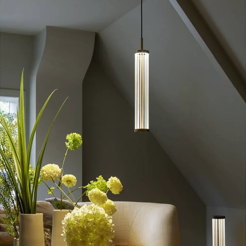 LED visilica QUIMERA, mesing, 8.5W, 2700/3000K, IP20