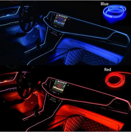 LED traka za ambijentalno osvjetljenje crvena- auta 3 M