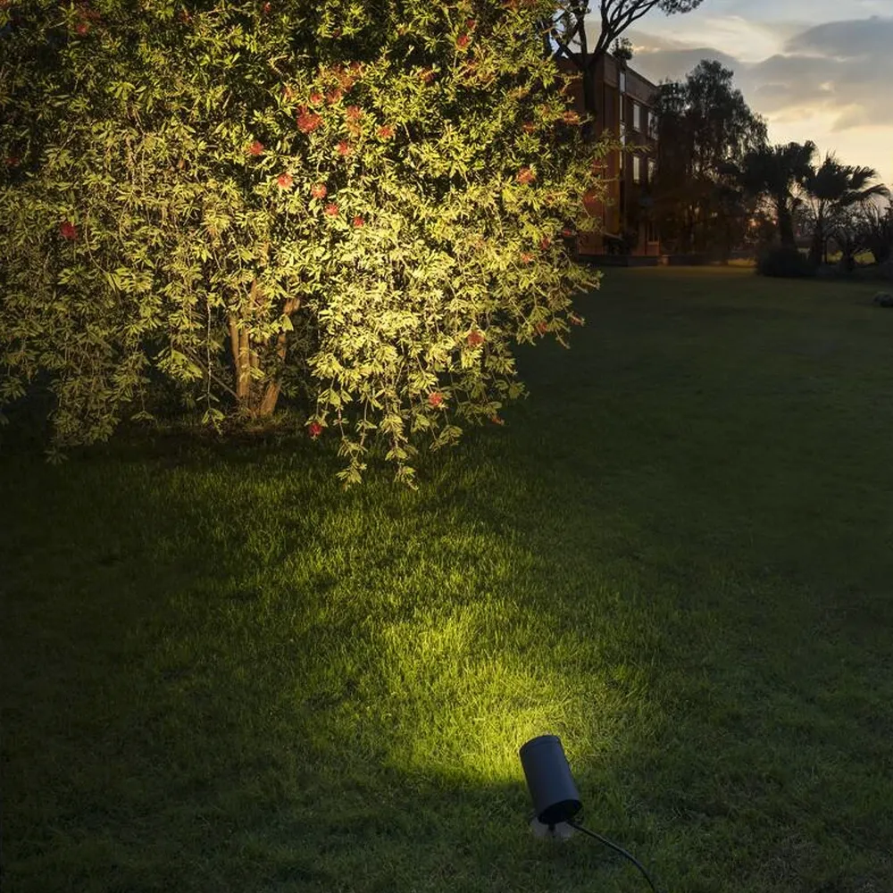 LED vrtna spot svjetiljka HELIA SPOT L, antracit, 15W, 3000K, IP66