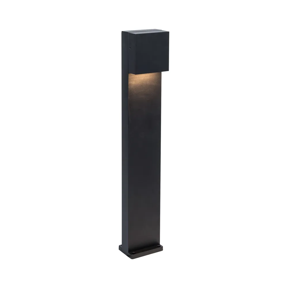 LED vrtna svjetiljka GEMINI XF, mat crna, 7.4W, 3000K, IP54, 650mm