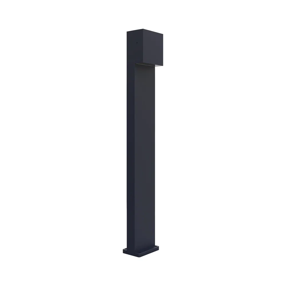 LED vrtna svjetiljka GEMINI XF, tamno siva, 7.4W, 4000K, IP54, 650mm