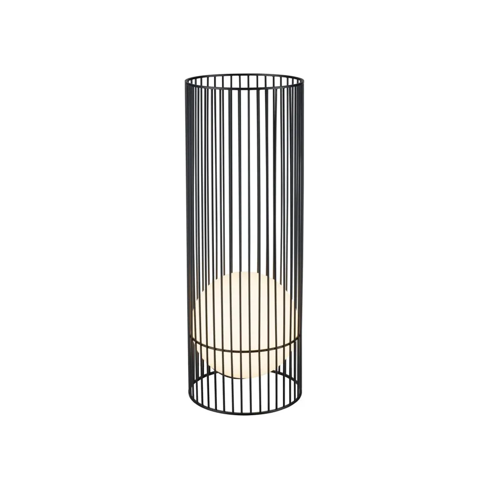 LED vrtna svjetiljka GRID SUN, crna, 8W, 2700K, IP44/IP65, 600mm