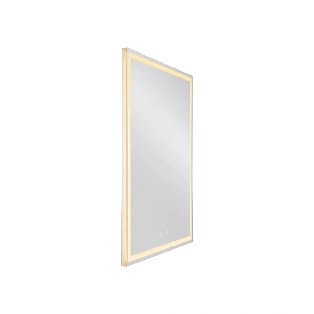 LED ogledalo TRUKKO, kvadratno, mliječno, 25W, CCT, IP44