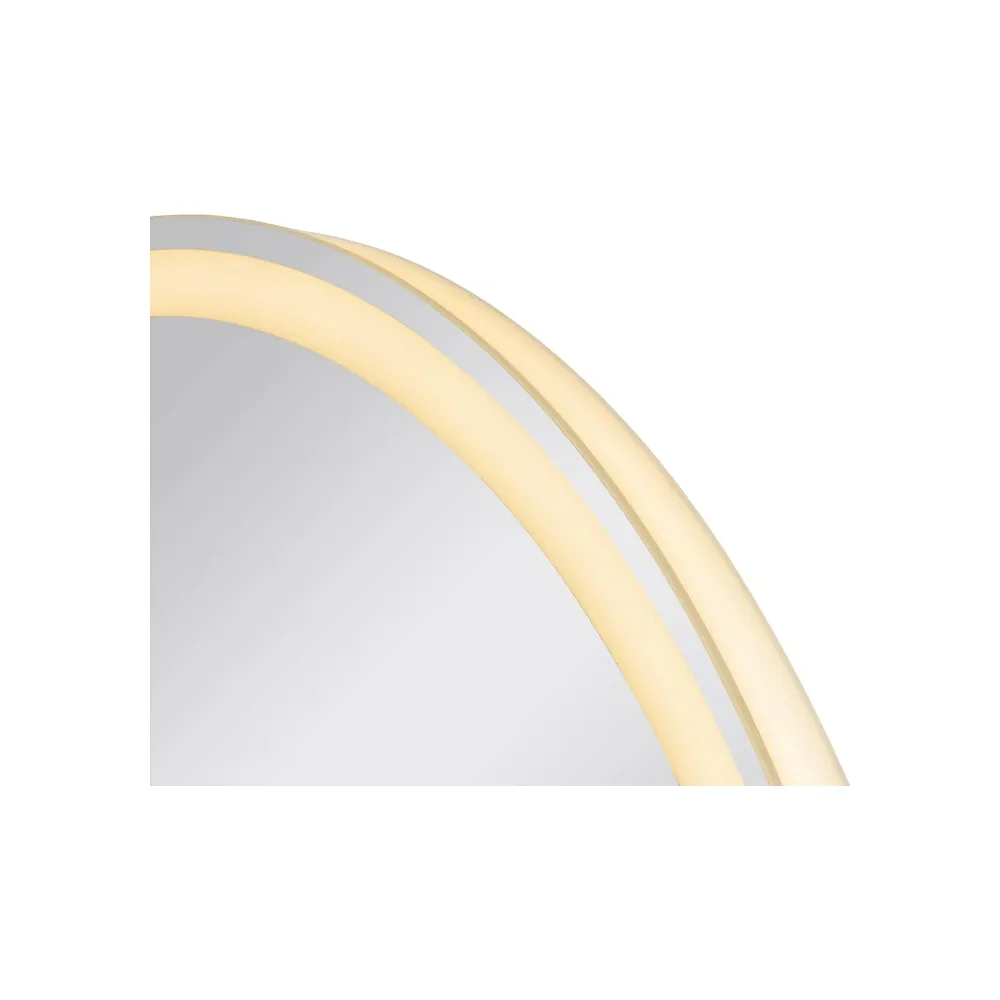 LED ogledalo TRUKKO 80, okruglo, mliječno, 23W, CCT, IP44
