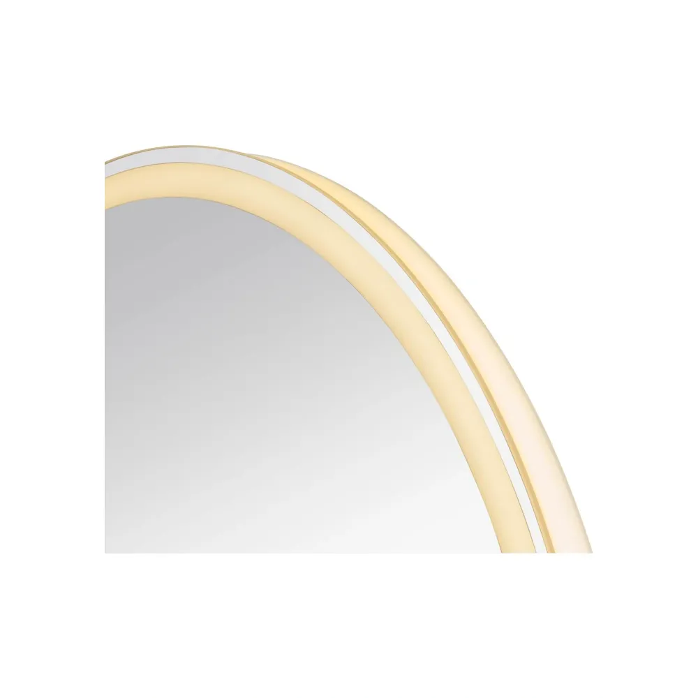LED ogledalo TRUKKO, okruglo, mliječno, 25W, CCT, IP44