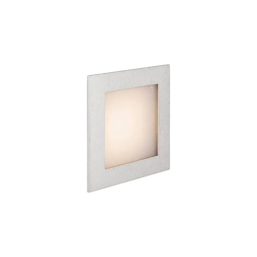 LED ugradbena svjetiljka FRAME BASIC, zidna, siva, 3W, 2700K, IP20