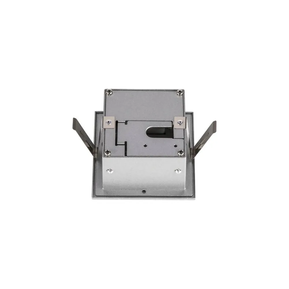 LED ugradbena svjetiljka FRAME BASIC, zidna, siva, 3W, 2700K, IP20