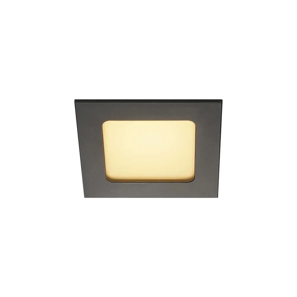 LED ugradbena svjetiljka FRAME BASIC, zidna, crna, 8.3W, 3000K, IP20