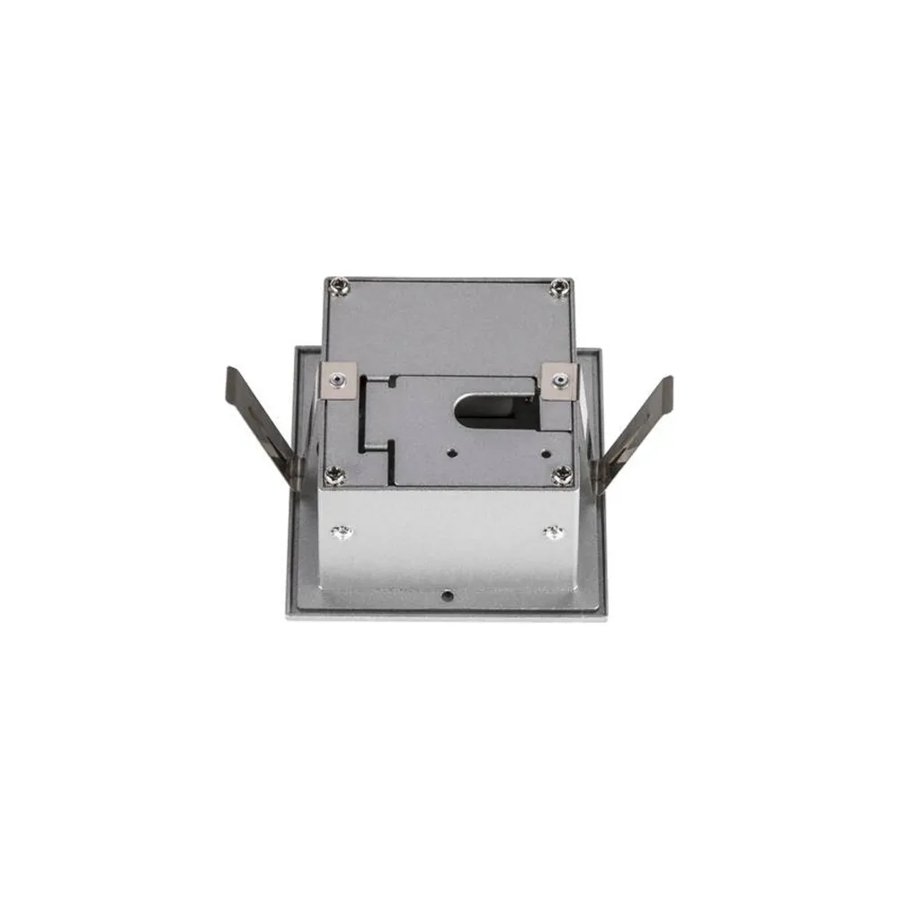 LED ugradbena svjetiljka FRAME CURVE, zidna, siva, 3W, 2700K, IP20