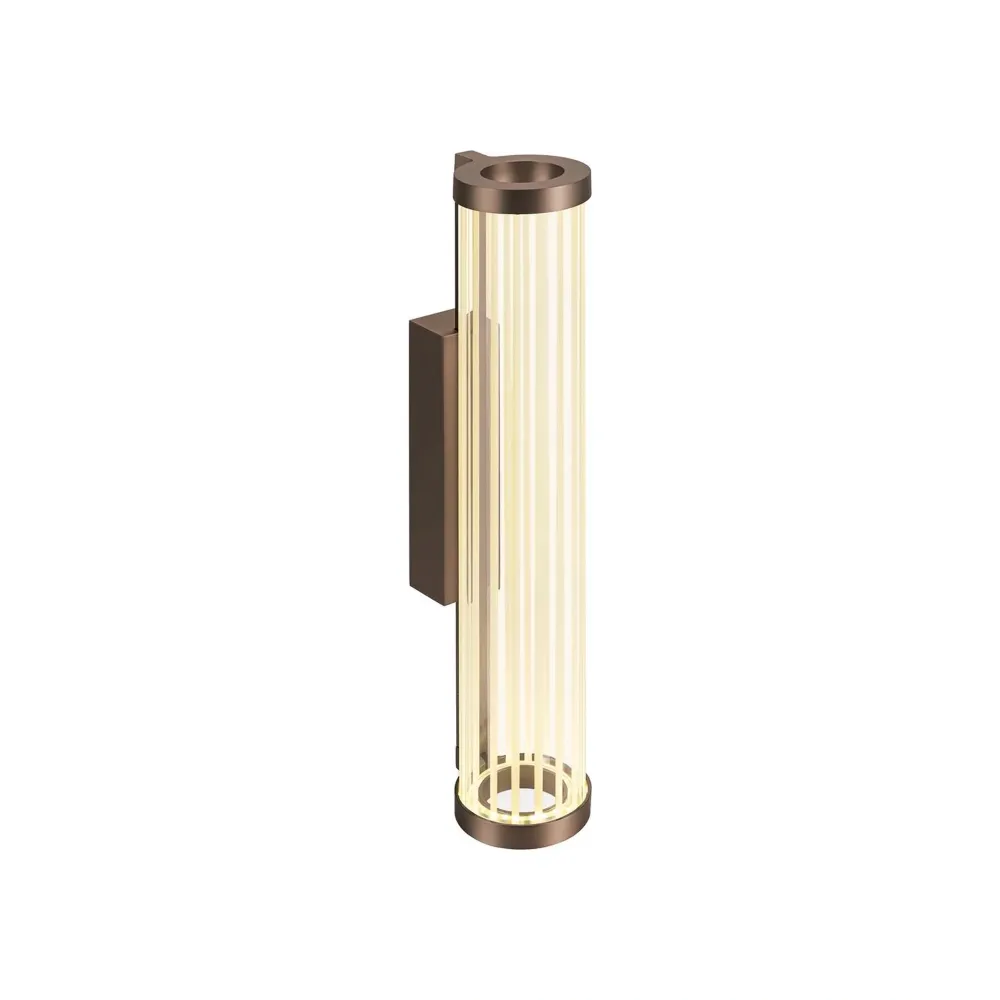 LED zidna svjetiljka QUIMERA, tamni bakar, 8.5W, 2700/3000K, IP20