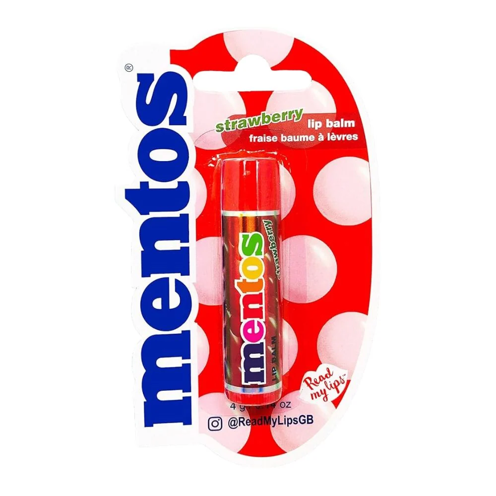 Mentos Strawberry Lip Balm, balzam za usne s okusom jagode od 4g