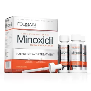 FOLIGAIN Minoksidil 5% Tretman za ponovni rast kose za muškarce 3-mjesečna zaliha
