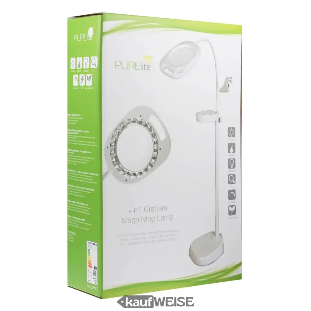 Purelite 4-u-1 LED povećalo, prigušiva se sa postoljem