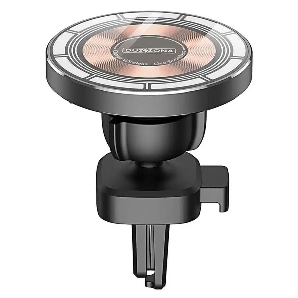 DUZZONA V2 - auto držč za ventilacijsku rešetku s 15W bežičnim punjenjem (kompatibilno s MagSafeom)
