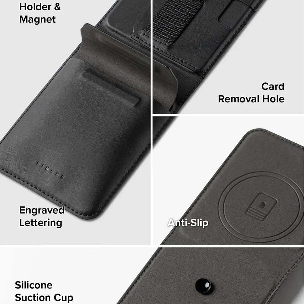 Ringke – Magnetni novčanik Folio Grip za Samsung Galaxy Z Flip7 – smeđi