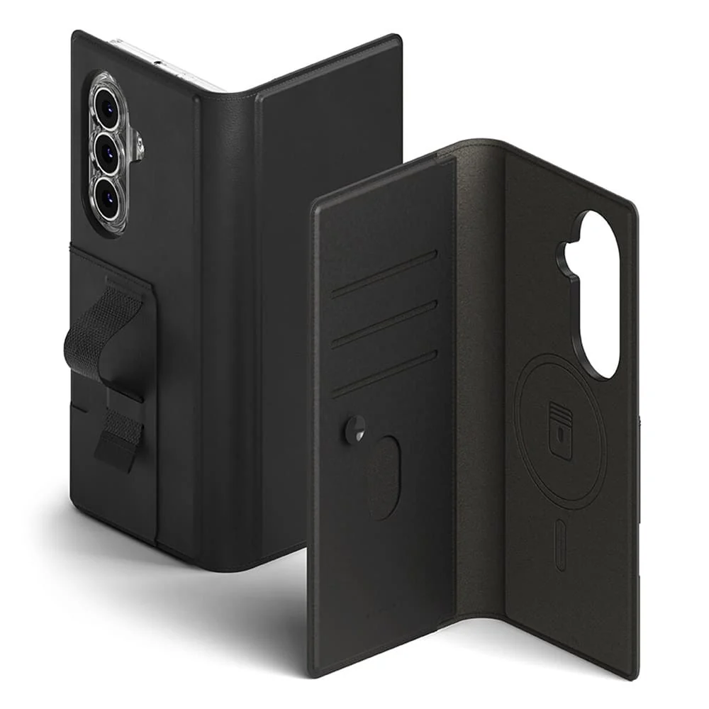 Ringke – Magnetni novčanik Folio Grip za Samsung Galaxy Z Fold 7 – crni