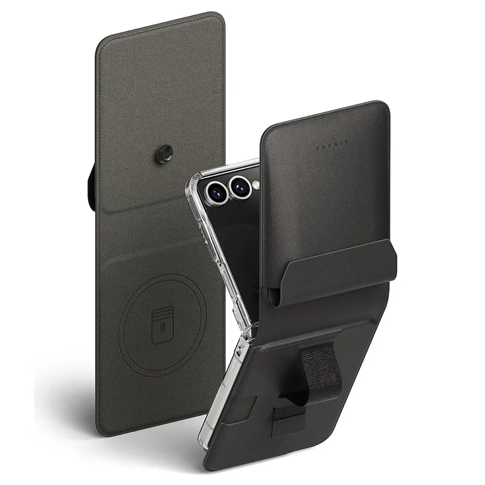 Ringke - Magnetni novčanik Folio Grip za Samsung Galaxy Z Flip7 - crni