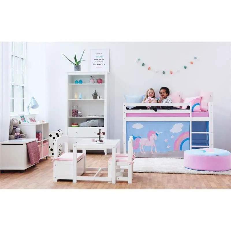 Hoppekids Pudesæt m. 2 Puder - UNICORN