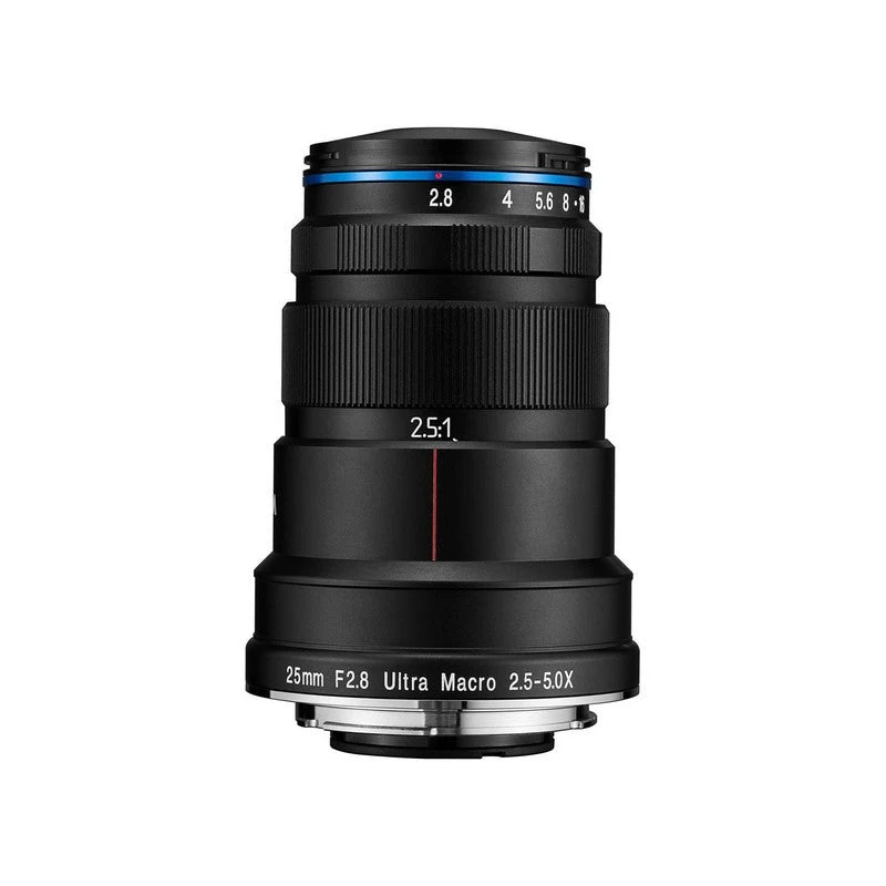 Laowa 25mm F/2.8 2,5-5x Ultra-Makro objektiv (Nikon F)