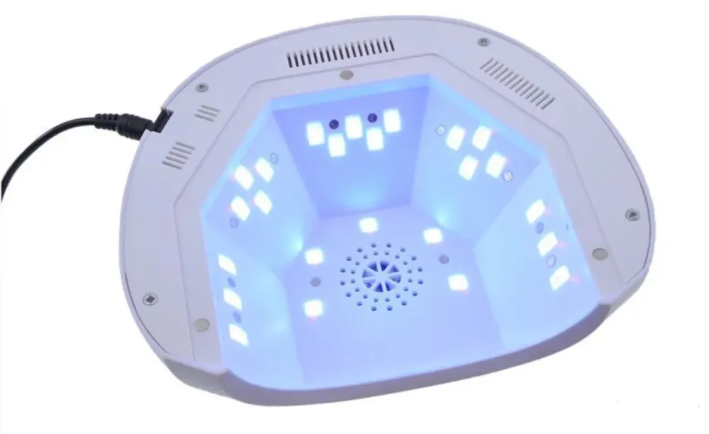 UV LED lampa za nokte 48W sa tajmerom – brzo susenje gela