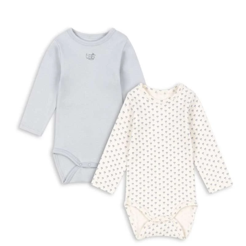 Fanga Fontana Bello Body - Langærmet - 2-pak - OCS - Blue Mix 3m