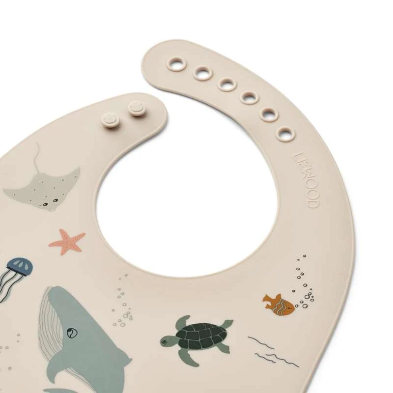 Liewood Tilda Hagesmække - 2-pak - Silikone - Sea Creature/Sandy