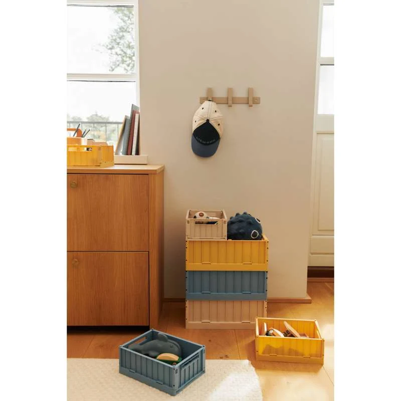Liewood Weston Opbevaringsboks - 2-pak - Small - Beach Blue