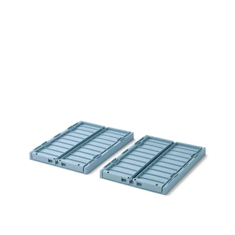 Liewood Weston Opbevaringsboks - 2-pak - Small - Beach Blue