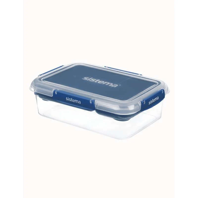 Sistema Rectangle Stax To Go - 2.2L - Ocean Blue White | Black