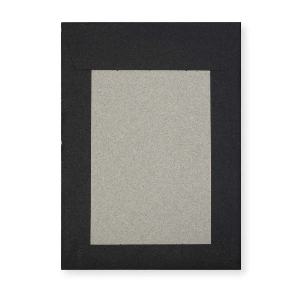 Crna Omotnica s Kartonskom Stražnjicom 229x162 mm (C5)