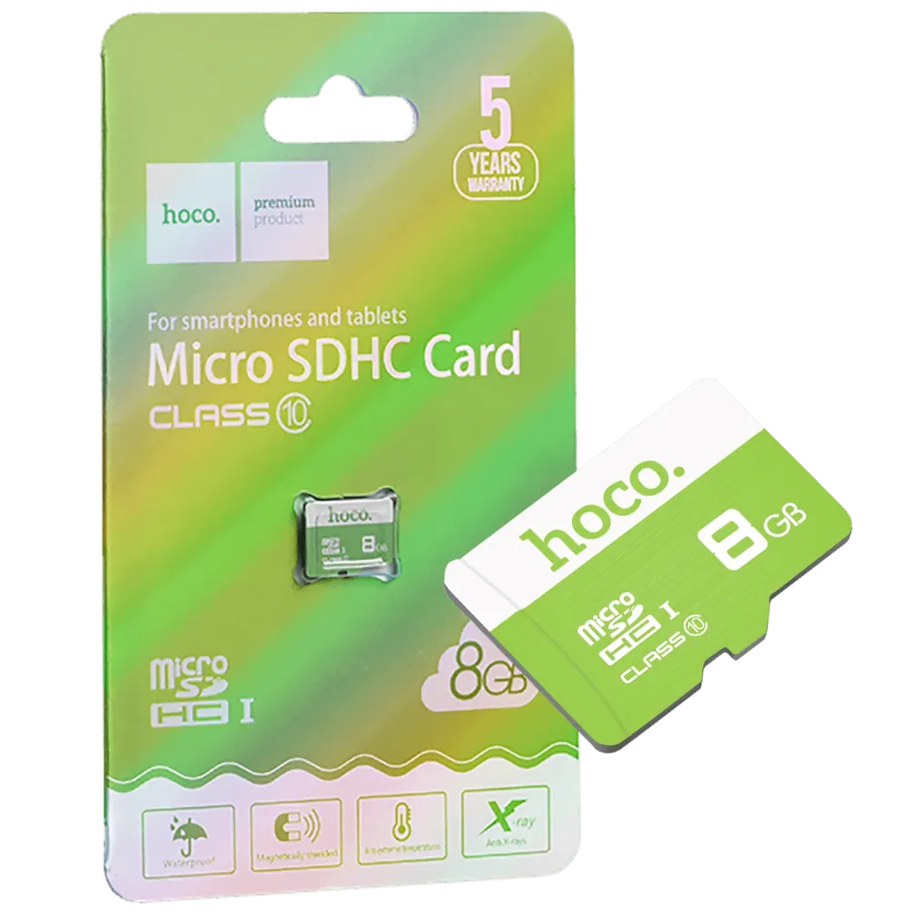 hoco. Micro SD kartica, 8GB, class 10 - MicroSD 8GB Class10 (85799)