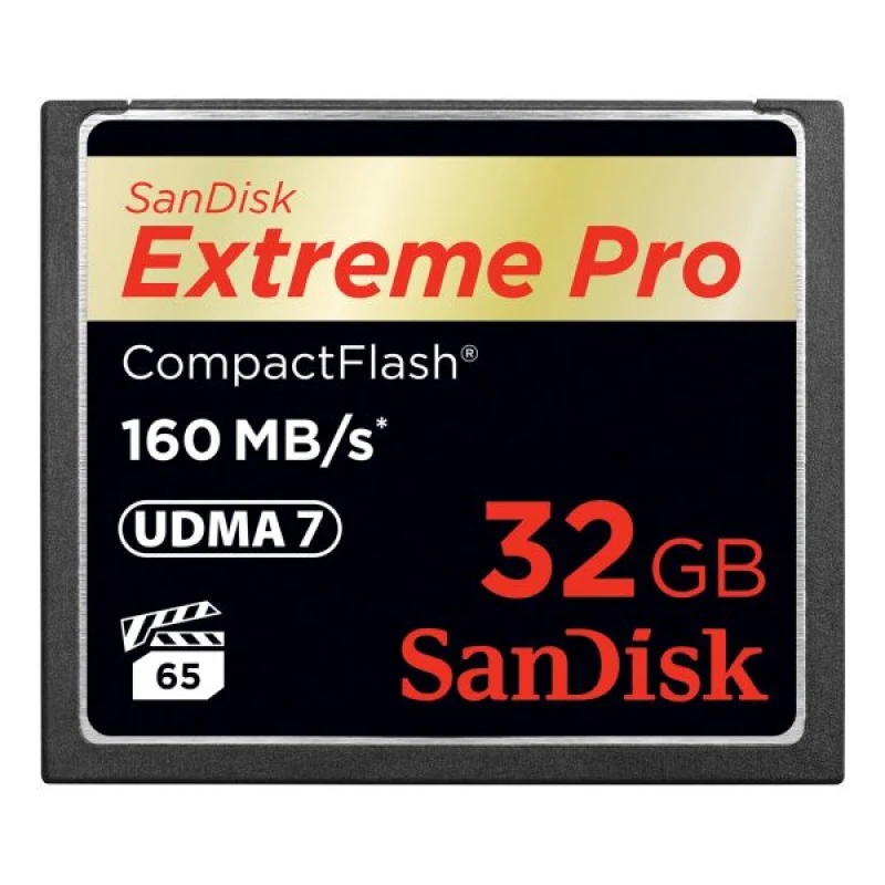 SanDisk memorijska kartica Extreme Pro CF 32GB 160MB/s, VPG 65, UDMA 7